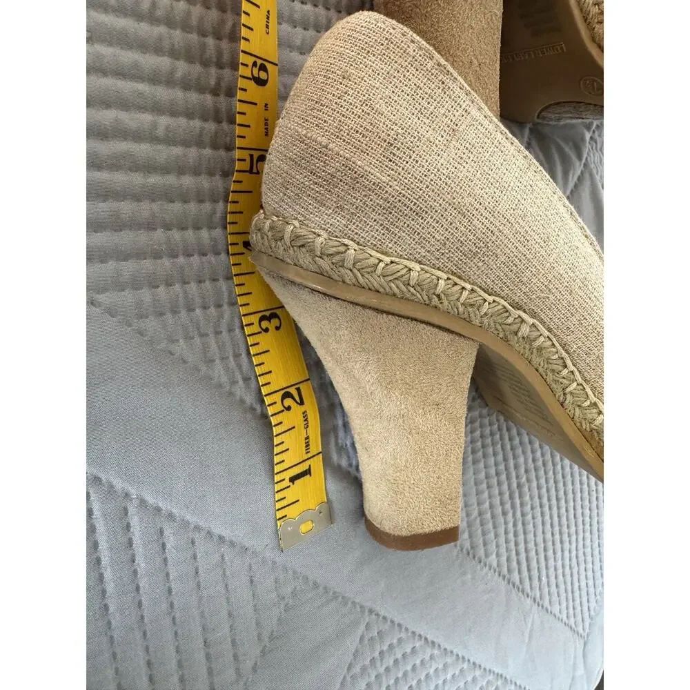 Women's 3.5 Heel Canvas Pumps Lower East side Size 7.5